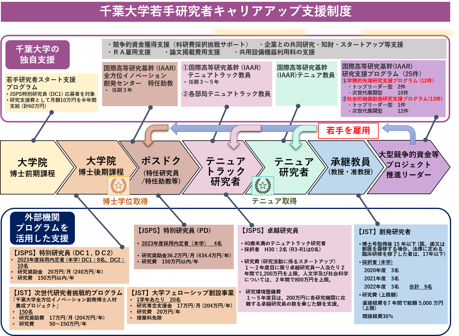 若手研究者キャリアアップ支援制度