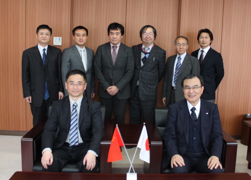 Vice-President of the University of Electronic Science and Technology of China makes a visit to Chiba University 								National University Corporation Chiba University