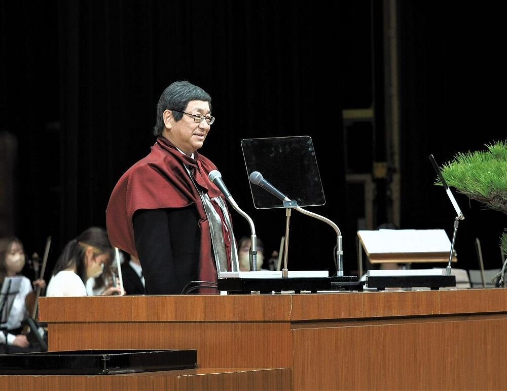 学長告辞
