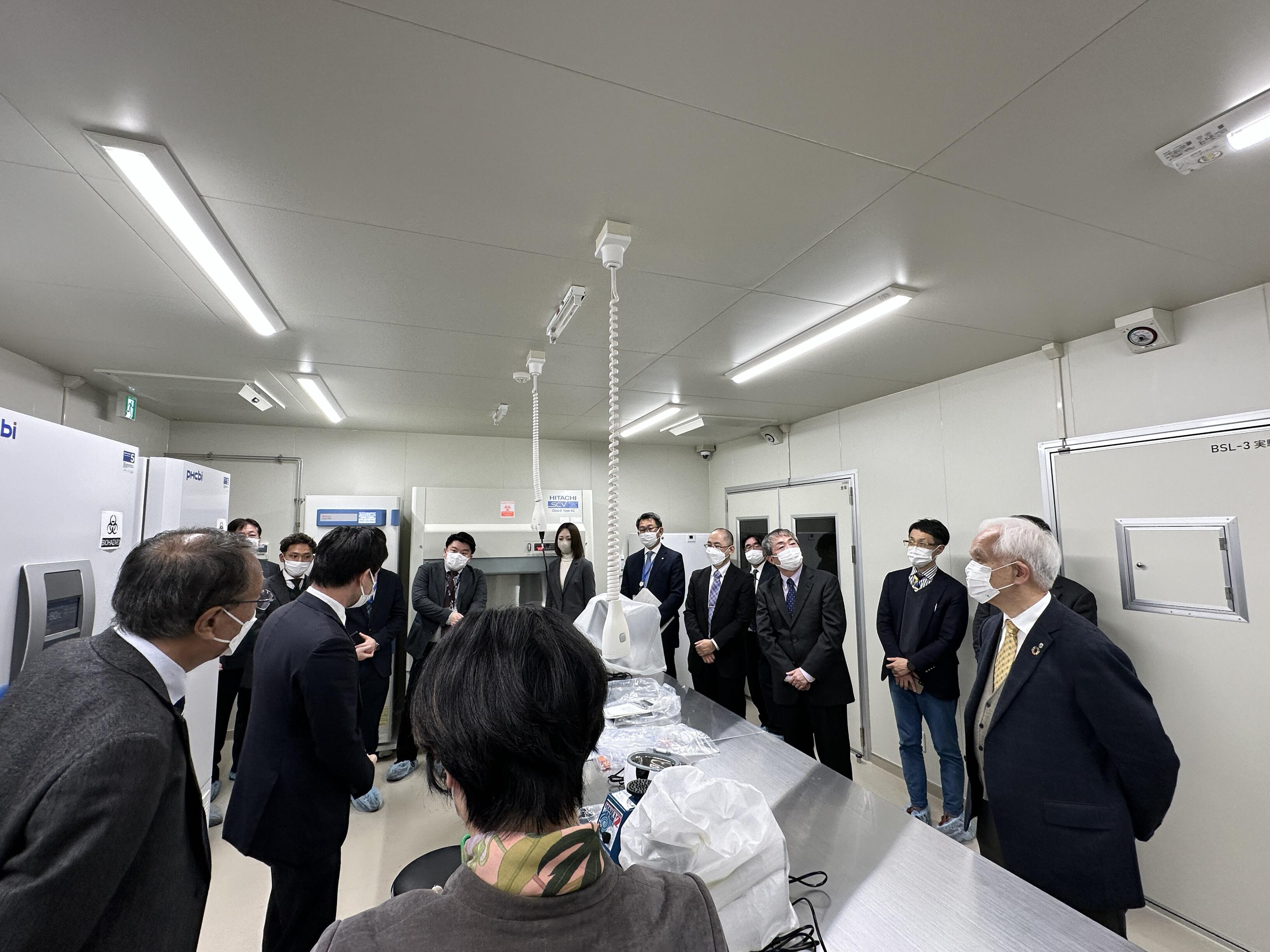 BSL3施設視察