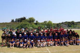 富岡幼小中学校合同運動会を支援しました