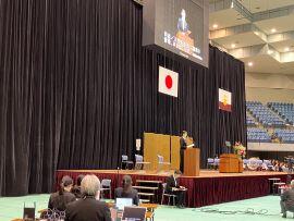 入学式にて